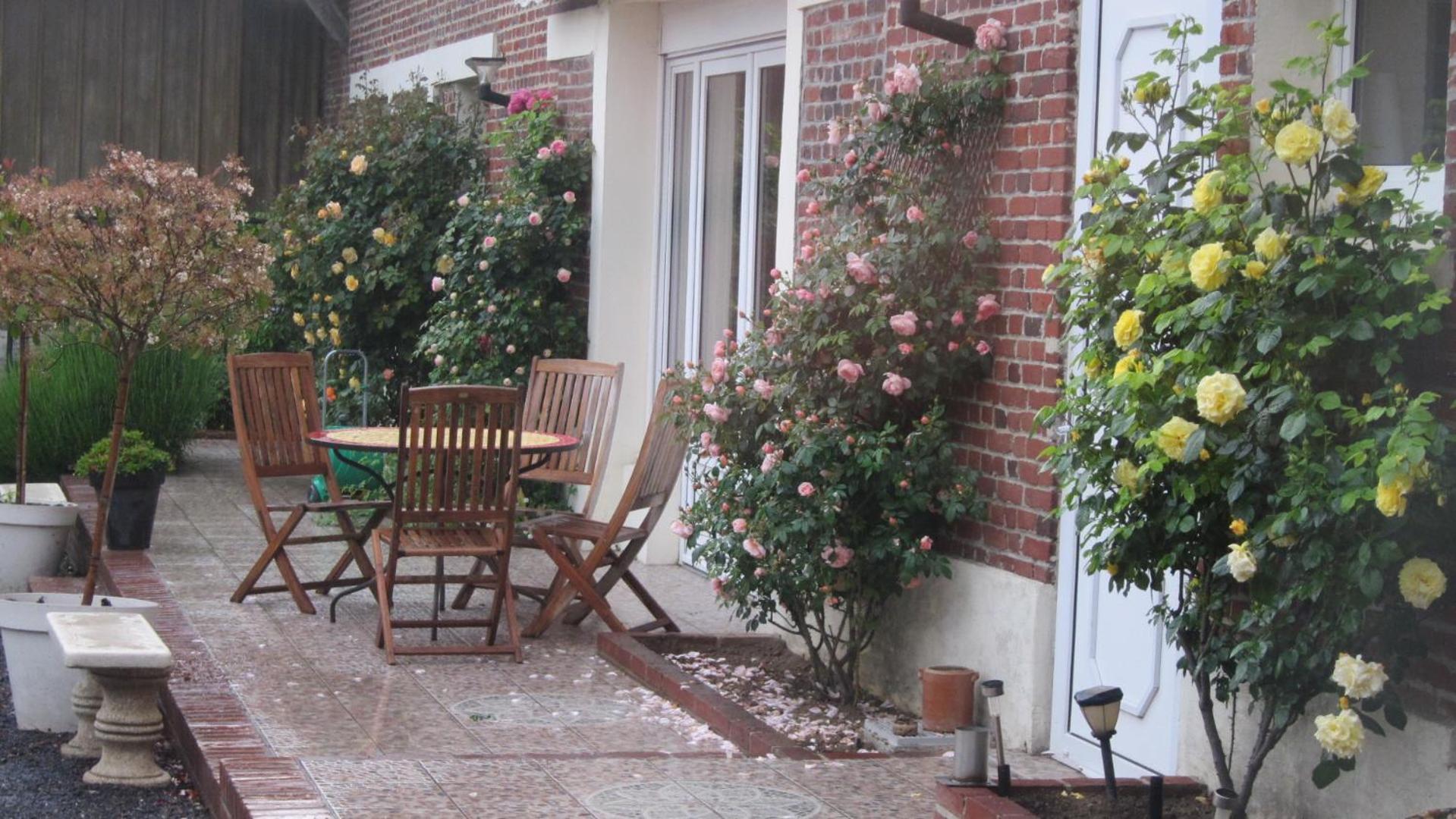 Le Pre Fleuri Bed and Breakfast Curlu Buitenkant foto