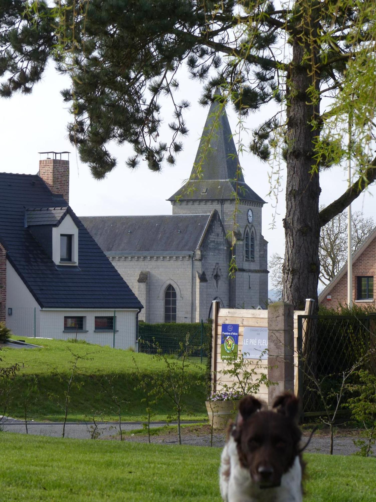 Le Pre Fleuri Bed and Breakfast Curlu Buitenkant foto